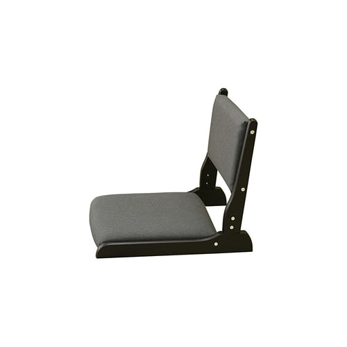 Cushioned Japanese Floor Chair Wooden Floor Chair Folding Japanese Floor Chair Japanese-Style Seat backrest Low Chair Japanese-Style Room Floor Chair Simple Chair (17)