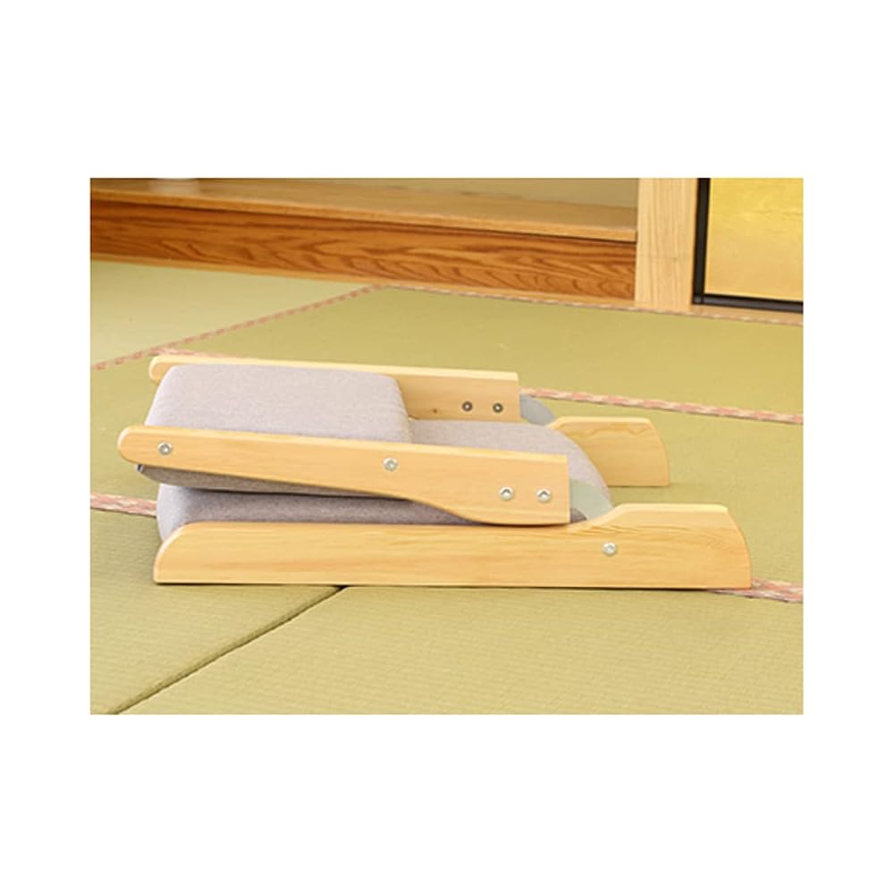 Cushioned Japanese Floor Chair Wooden Floor Chair Folding Japanese Floor Chair Japanese-Style Seat backrest Low Chair Japanese-Style Room Floor Chair Simple Chair (17)