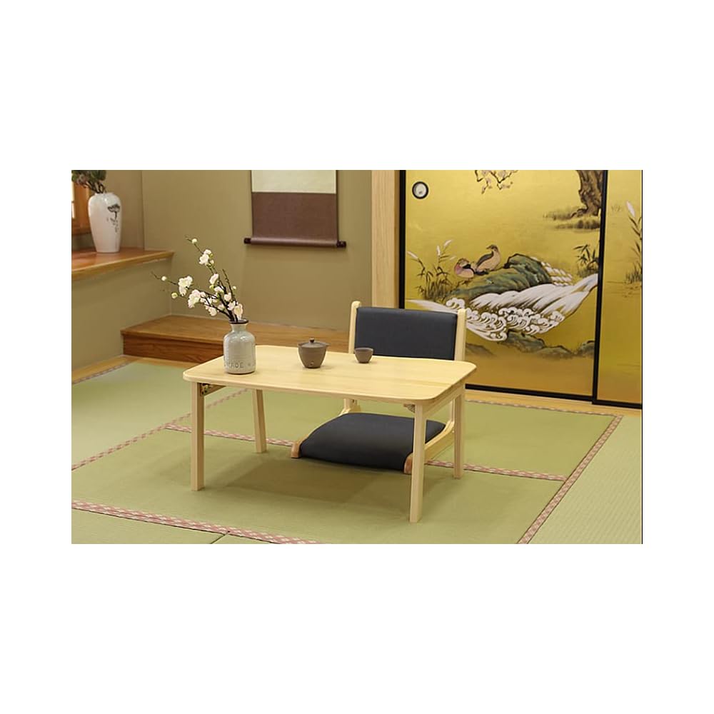 Cushioned Japanese Floor Chair Wooden Floor Chair Folding Japanese Floor Chair Japanese-Style Seat backrest Low Chair Japanese-Style Room Floor Chair Simple Chair (17)
